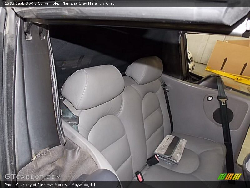 Plantana Gray Metallic / Grey 1993 Saab 900 S Convertible