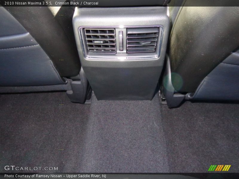 Crimson Black / Charcoal 2010 Nissan Maxima 3.5 S