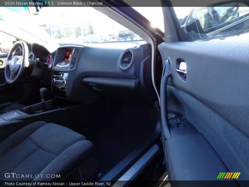 Crimson Black / Charcoal 2010 Nissan Maxima 3.5 S