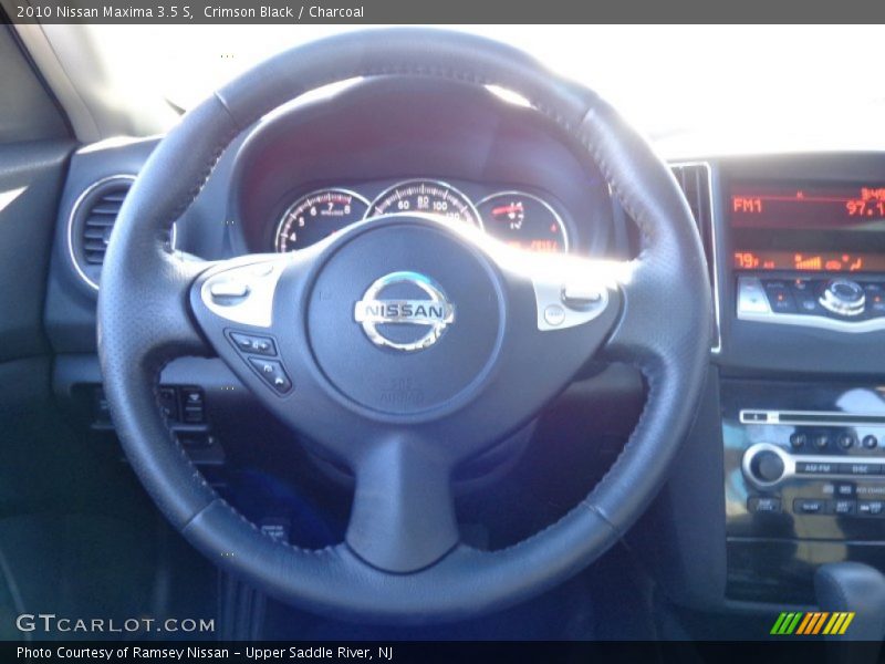 Crimson Black / Charcoal 2010 Nissan Maxima 3.5 S