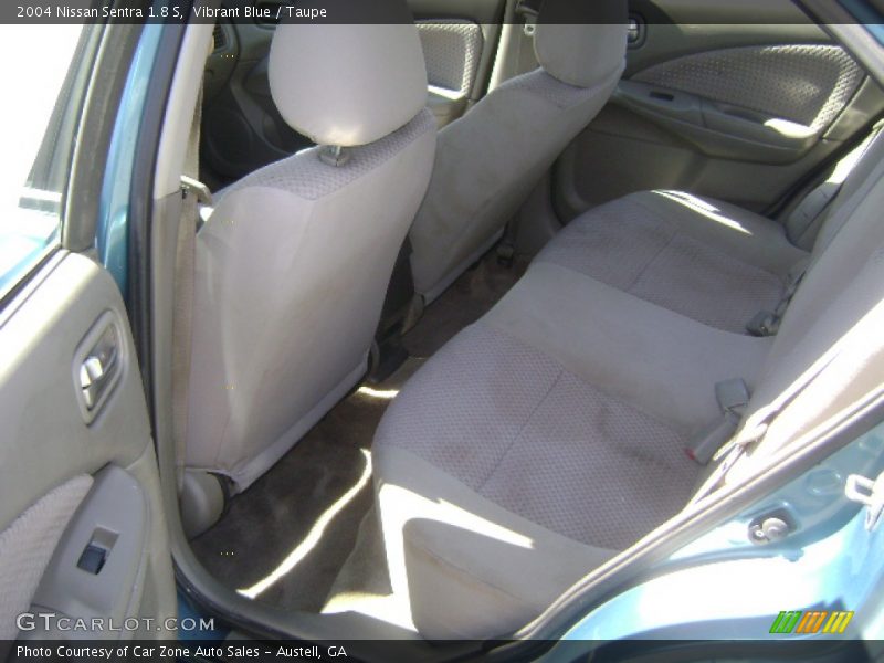 Vibrant Blue / Taupe 2004 Nissan Sentra 1.8 S