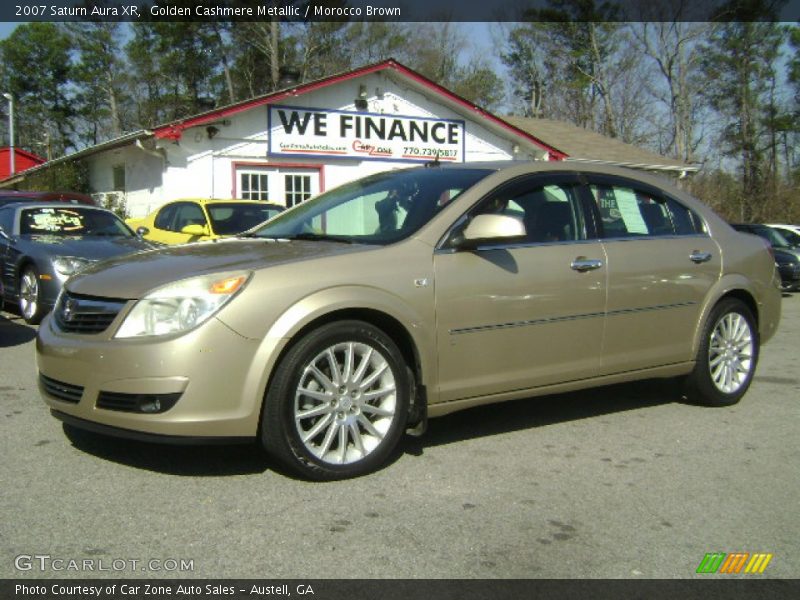 Golden Cashmere Metallic / Morocco Brown 2007 Saturn Aura XR