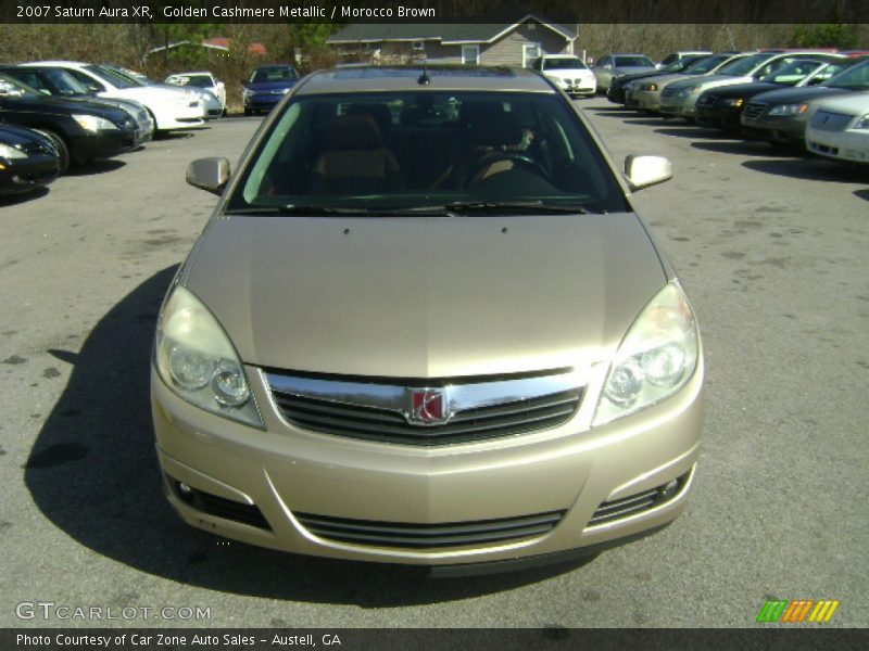 Golden Cashmere Metallic / Morocco Brown 2007 Saturn Aura XR