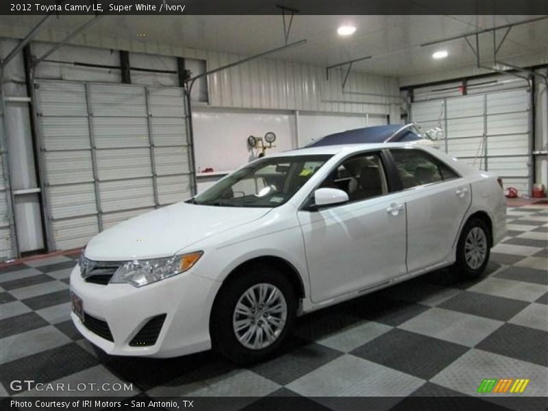Super White / Ivory 2012 Toyota Camry LE