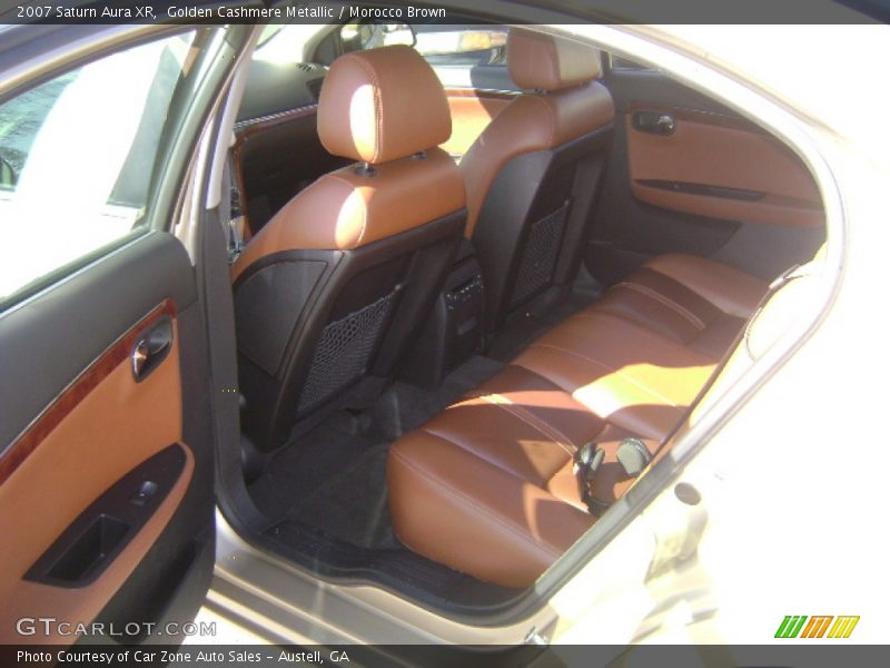 Rear Seat of 2007 Aura XR