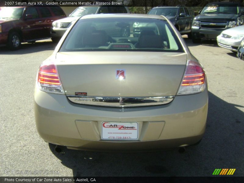 Golden Cashmere Metallic / Morocco Brown 2007 Saturn Aura XR