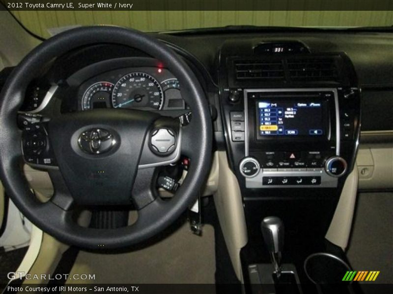 Super White / Ivory 2012 Toyota Camry LE