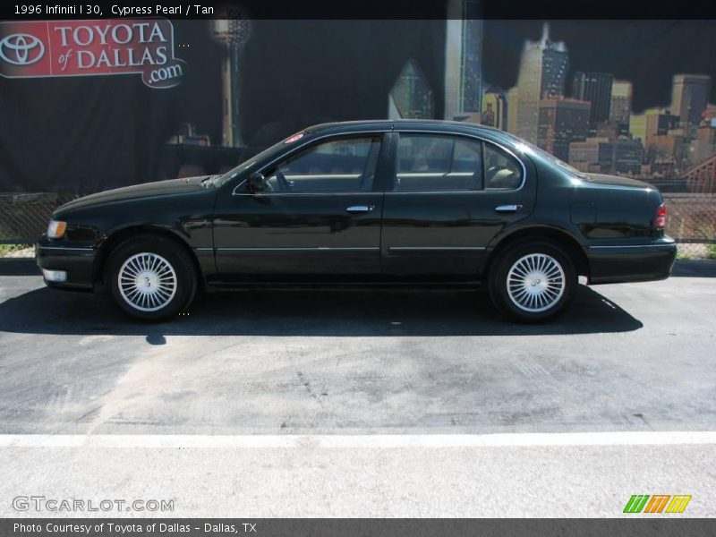 Cypress Pearl / Tan 1996 Infiniti I 30
