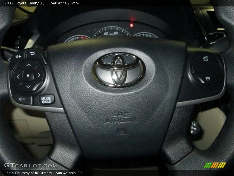 Super White / Ivory 2012 Toyota Camry LE