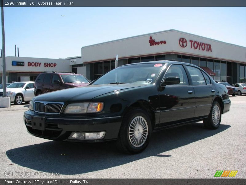 Cypress Pearl / Tan 1996 Infiniti I 30
