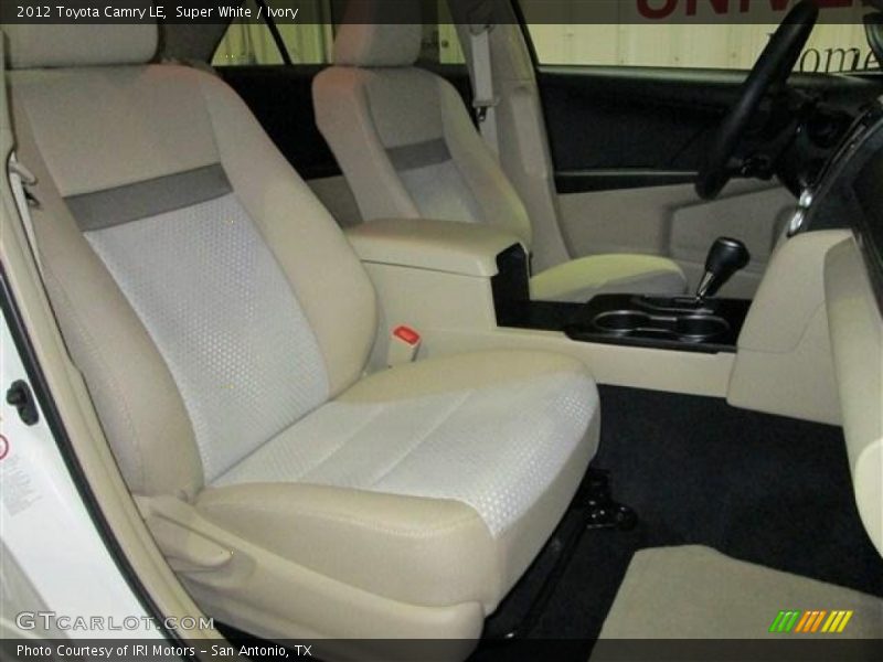 Super White / Ivory 2012 Toyota Camry LE