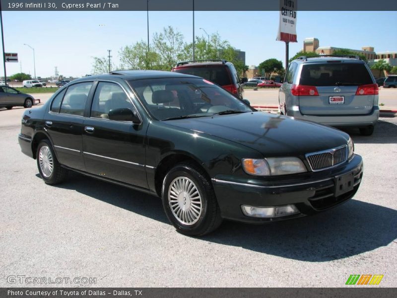 Cypress Pearl / Tan 1996 Infiniti I 30
