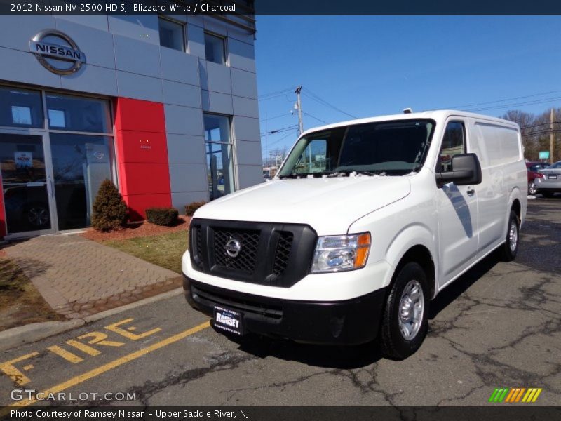 Front 3/4 View of 2012 NV 2500 HD S