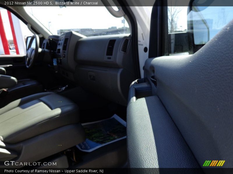Blizzard White / Charcoal 2012 Nissan NV 2500 HD S