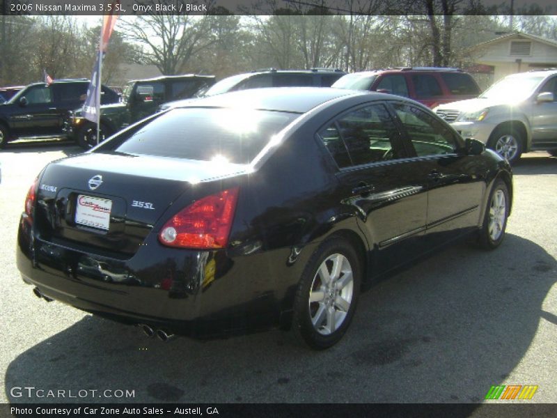 Onyx Black / Black 2006 Nissan Maxima 3.5 SL