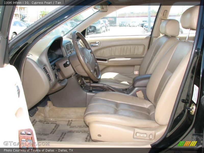 Cypress Pearl / Tan 1996 Infiniti I 30