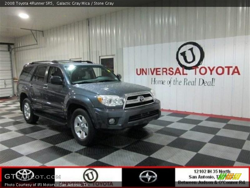 Galactic Gray Mica / Stone Gray 2008 Toyota 4Runner SR5