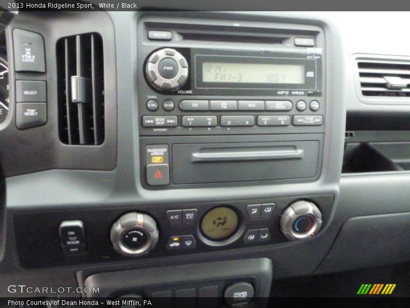 Audio System of 2013 Ridgeline Sport