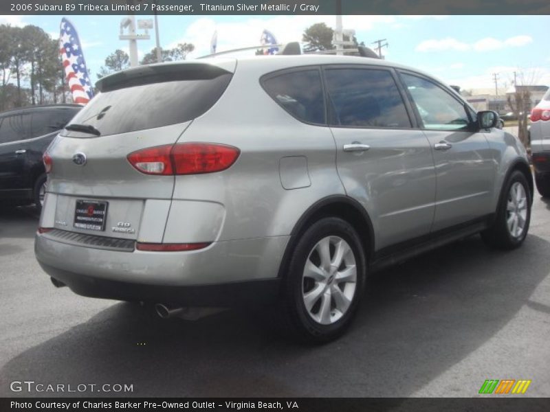 Titanium Silver Metallic / Gray 2006 Subaru B9 Tribeca Limited 7 Passenger