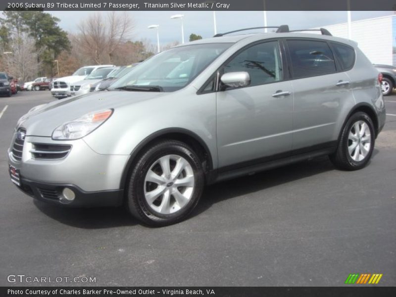Titanium Silver Metallic / Gray 2006 Subaru B9 Tribeca Limited 7 Passenger