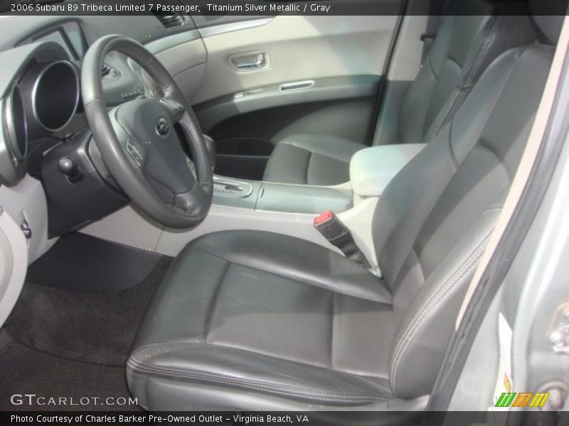 Titanium Silver Metallic / Gray 2006 Subaru B9 Tribeca Limited 7 Passenger