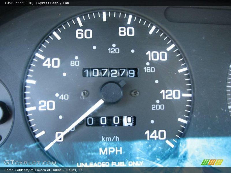 Cypress Pearl / Tan 1996 Infiniti I 30