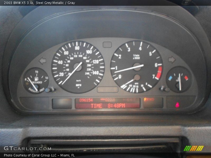  2003 X5 3.0i 3.0i Gauges