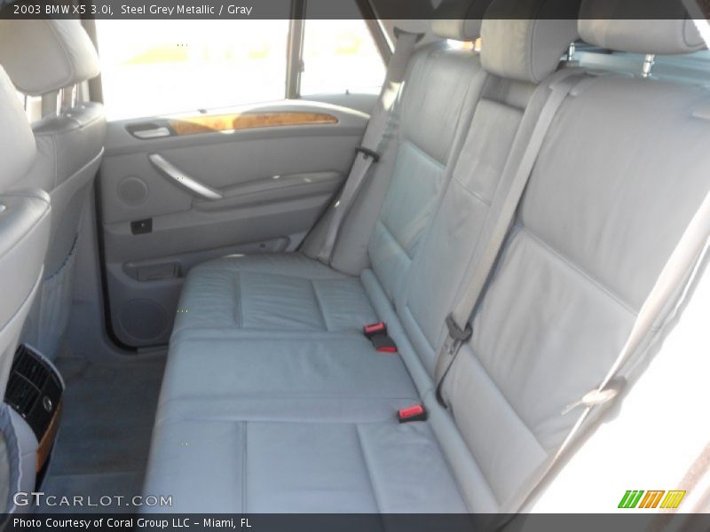 Steel Grey Metallic / Gray 2003 BMW X5 3.0i