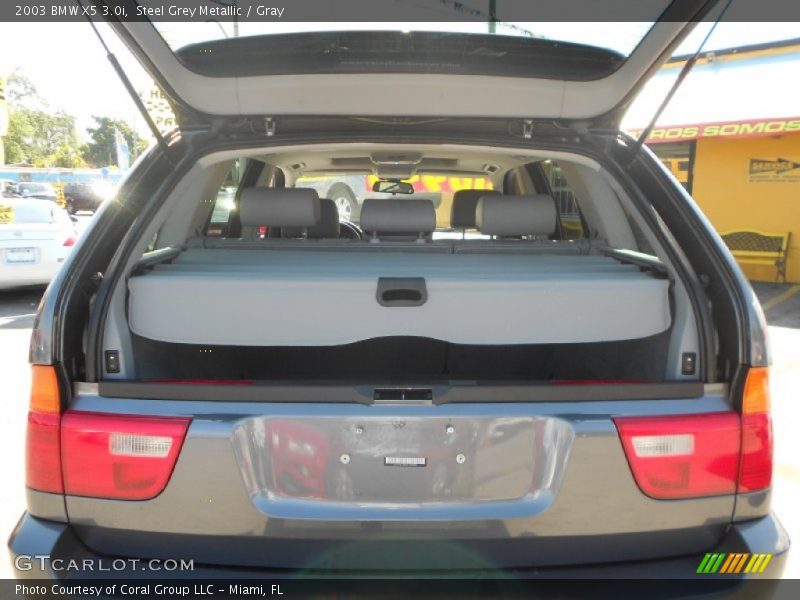 Steel Grey Metallic / Gray 2003 BMW X5 3.0i