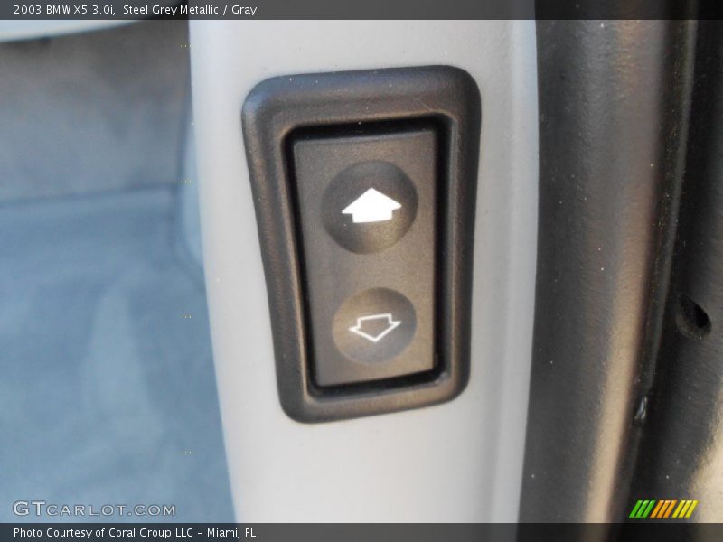 Steel Grey Metallic / Gray 2003 BMW X5 3.0i