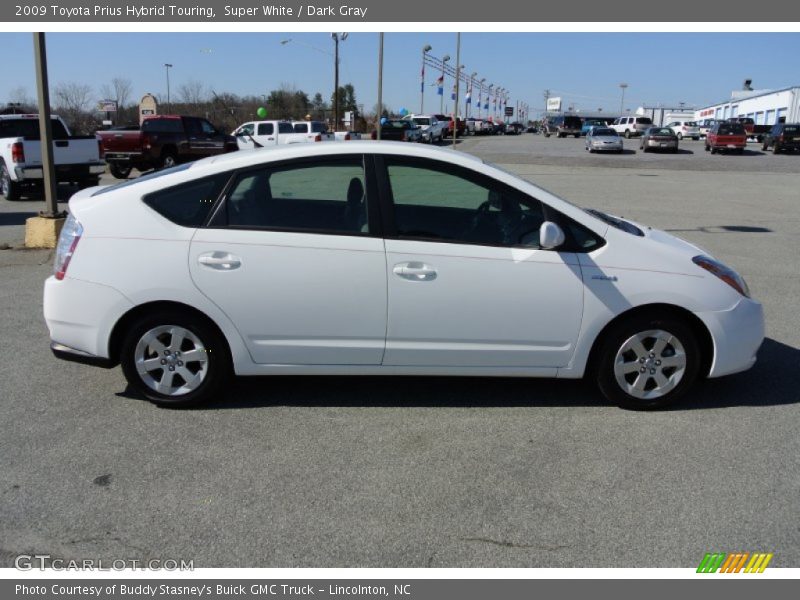 Super White / Dark Gray 2009 Toyota Prius Hybrid Touring