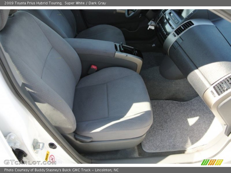 Super White / Dark Gray 2009 Toyota Prius Hybrid Touring