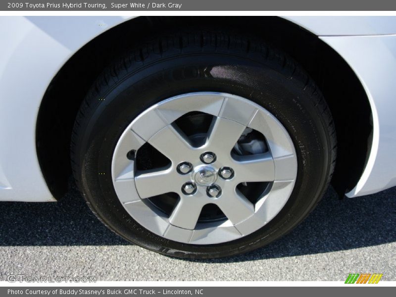 Super White / Dark Gray 2009 Toyota Prius Hybrid Touring