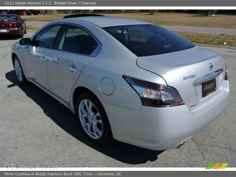 Brilliant Silver / Charcoal 2012 Nissan Maxima 3.5 S