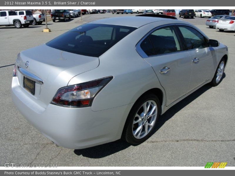 Brilliant Silver / Charcoal 2012 Nissan Maxima 3.5 S