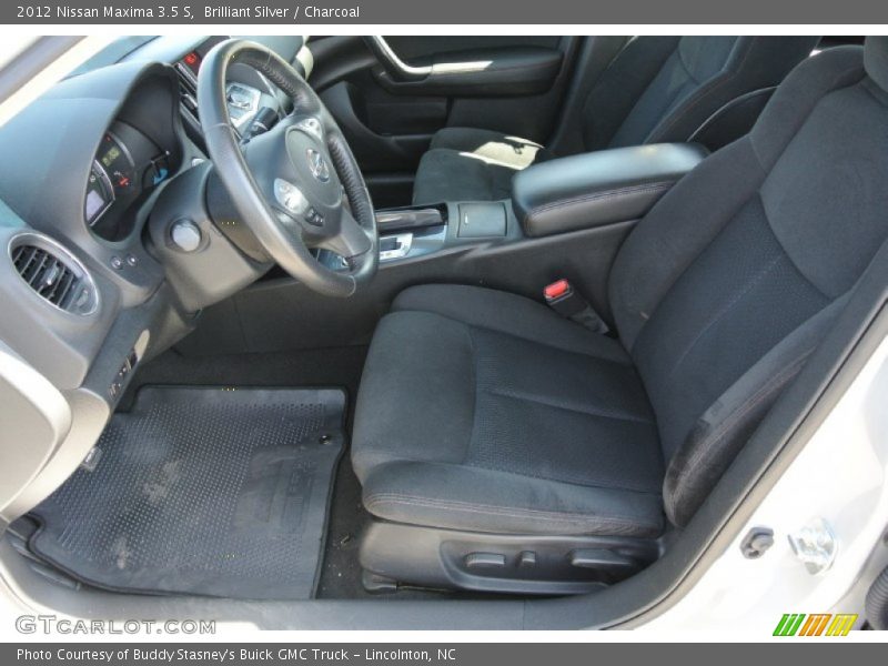 Brilliant Silver / Charcoal 2012 Nissan Maxima 3.5 S