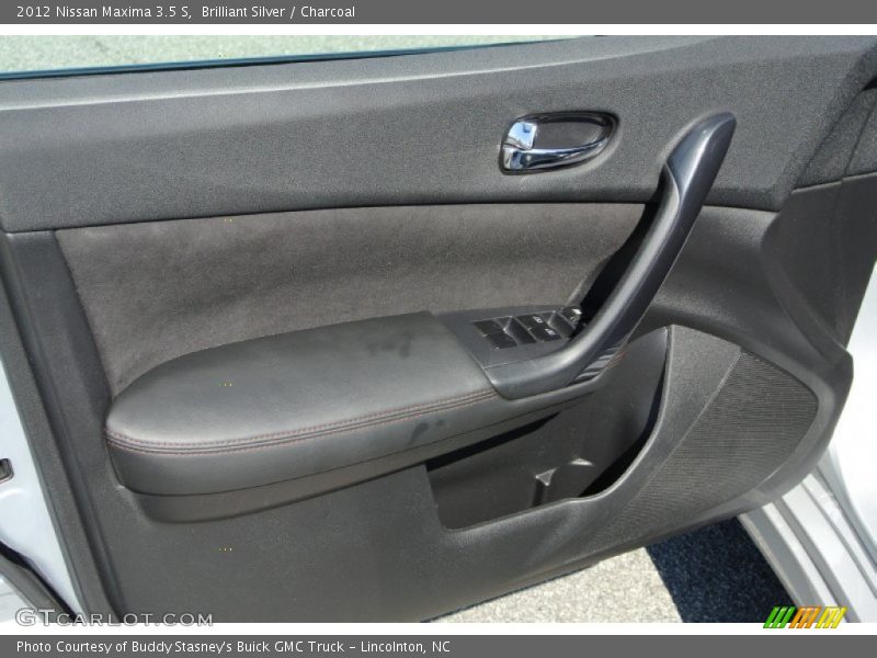 Brilliant Silver / Charcoal 2012 Nissan Maxima 3.5 S