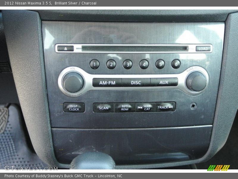 Brilliant Silver / Charcoal 2012 Nissan Maxima 3.5 S