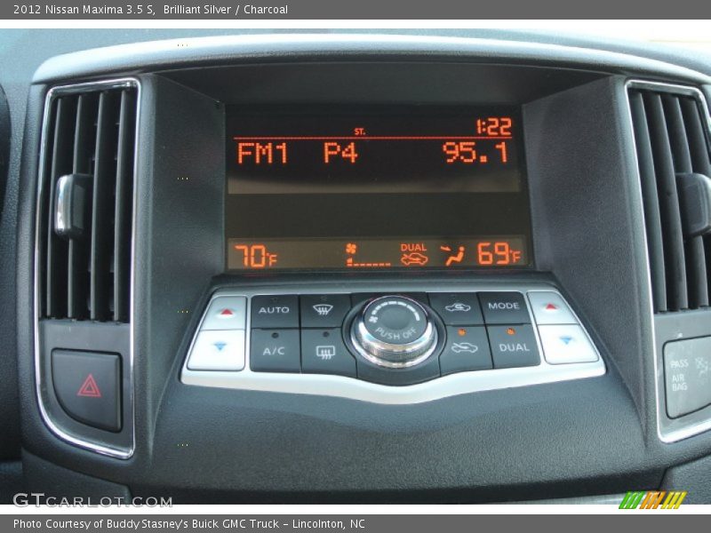 Brilliant Silver / Charcoal 2012 Nissan Maxima 3.5 S