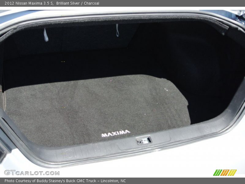 Brilliant Silver / Charcoal 2012 Nissan Maxima 3.5 S