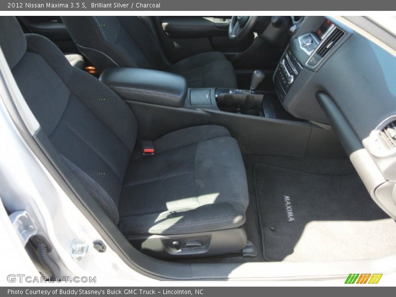 Brilliant Silver / Charcoal 2012 Nissan Maxima 3.5 S