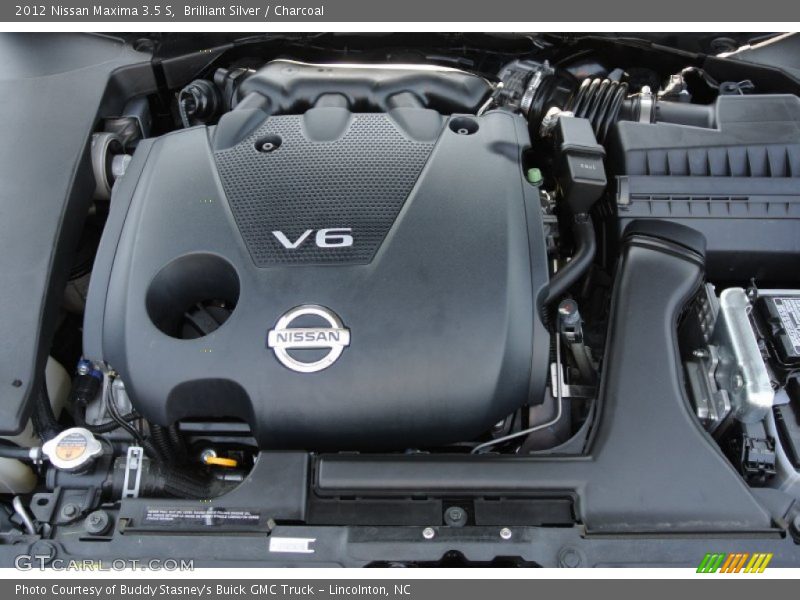 Brilliant Silver / Charcoal 2012 Nissan Maxima 3.5 S