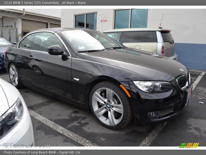 Jet Black / Black 2010 BMW 3 Series 335i Convertible