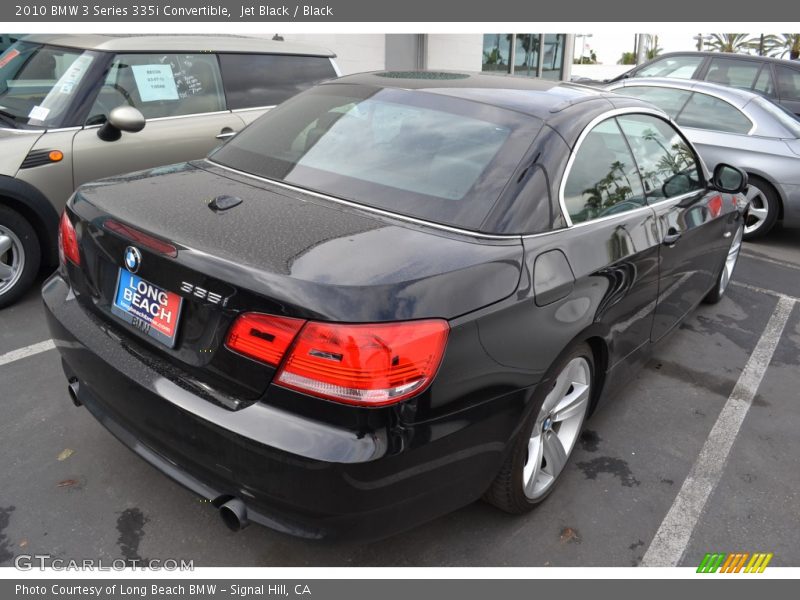Jet Black / Black 2010 BMW 3 Series 335i Convertible
