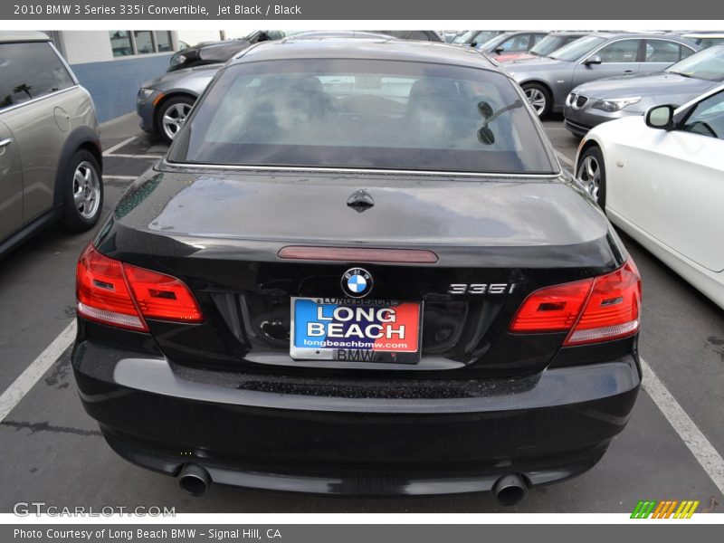 Jet Black / Black 2010 BMW 3 Series 335i Convertible