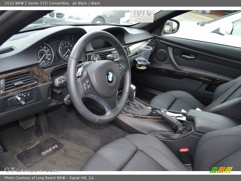 Jet Black / Black 2010 BMW 3 Series 335i Convertible