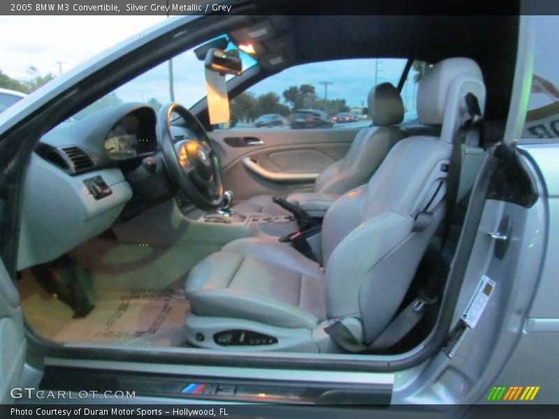  2005 M3 Convertible Grey Interior