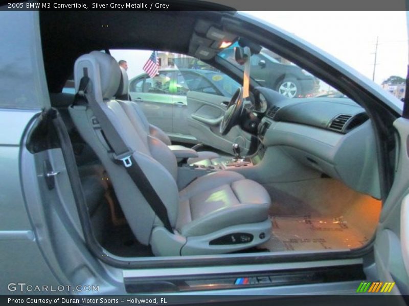 Silver Grey Metallic / Grey 2005 BMW M3 Convertible