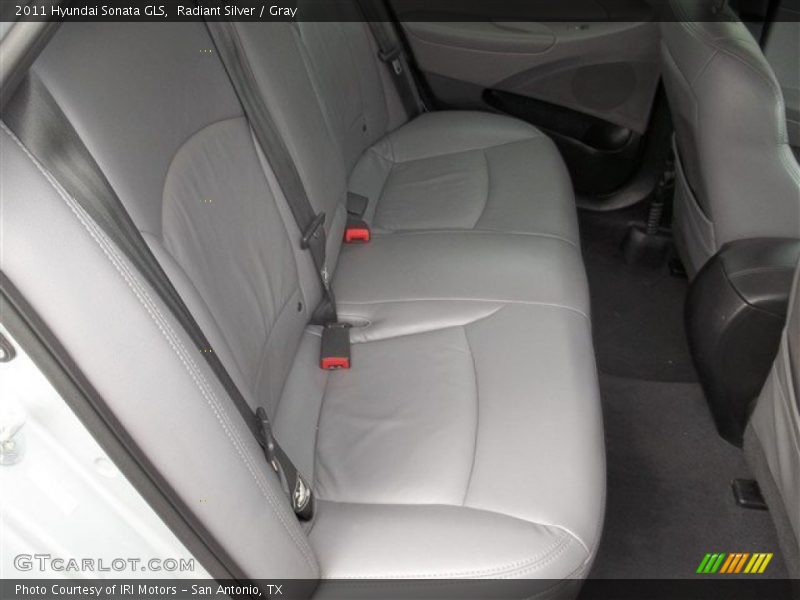 Radiant Silver / Gray 2011 Hyundai Sonata GLS