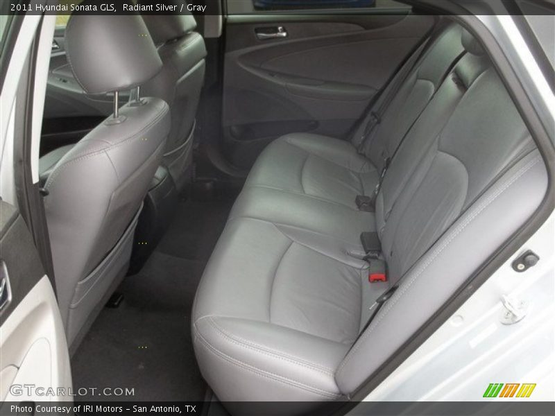 Radiant Silver / Gray 2011 Hyundai Sonata GLS